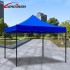 Durable Canopy Tent-Pop Up Instant Shelter Sun Protection Shade for Outdoor Camping For Picnics, Business & Promotional Events 3x3 meters - Blue (Blue-A)