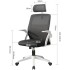 INGUNAR Ergonomic Office Chair,High Back Mesh Computers Chair with Thickened Cushion, Home Office Desk Chair with Adjustable Headrest & Lumbar Support, black