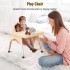 INGUNAR Baby High Chair, 3-in-1 Baby High Chair with Large Removable Tray, Baby Feeding Chair with Adjustable Legs for Baby & Toddler, High Chair Baby Feeding, Baby Eating Chair, Baby Dining Chair