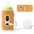 TDOO Portable Baby Bottle Warmer, Travel Milk Heat Keeper with LCD Display & 23 Speed Temperature Adjustment, Thermostatic Bottle Cover for Baby Milk, Used in Home, Outside and in Car