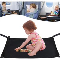 Upgrade Toddler Waterproof Airplane Bed，Kids Airplane Footrest,Portable Toddler Bed,Hammock for Flights Seat Extender，Baby Travel Essentials for Flying Sleeping