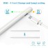 Stylus Pen Compatible with iPad (2018-2022), 5mins Charge, Palm Rejection, Tilting Detection, Magnetic Adsorption for iPad (10/9/8/7/6th), iPad Pro (11/12.9in),iPad Mini (6/5th),iPad Air(5/4/3rd Gen)