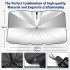 TDOO Car Sunshades for Windshield, Foldable Car Windshield Sun Shade Umbrella, Full Cover Automotive Sunshades Umbrella for Car Front Windshield, Sun Shade for Protecting Vehicle from UV Sun Heat