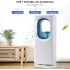 Tower Fan (Bladeless),Three-In-One Leafless Tower Fan, Humidifier And Mosquito Killer Lamp,TDOO 90 ° Oscillating with Remote,LED Display, 9H Timer, Powerful for Indoor Home Bedroom Office Room