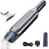 Handheld Vacuum Cleaner Dusbuster, Reusable HEPA Filter, Wet/Dry Compact Stick Dust Busters Cordless, Mini Portable Rechargeable, Clean Dust Pet Hair for Desktop, Keyboard Cleaner, Car, Home Sofa (D1)