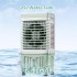 INGUNAR 4-In-1 Evaporative Air Cooler, Portable Air Conditioners, Air Cooler with Remote & Touch Control, 3 Speeds, with Water Tank,Ice Packs, Wide-Angle Air Supply Conditioner for Home, Office,