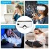 Eye Massager, Air Pressure Wireless, Music, Electric Massage for Eye Care Device, with Heat Vibration, Treatment Magnetic Therapy for Headache Stress Relief Eye Relax