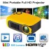 TDOO Mini Projector Portable 1080P LED Projector