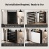 INGUNAR 7-layer Shoe Rack,Installation-Free Shoe Racks,Wooden Shoe Rack, Shoe Cabinet Storage, Shoes Shelf, Multi-Functional Storage Rack Shoe Organizers for Home,Office