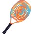 Beach Tennis Paddle Racket Pop Tennis Paddle Racquets Carbon Fiber Grit Surface with EVA Memory Foam Core Padel Racket with Cover Bag