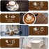 4 In 1 Electric Milk Frother, 350ml Automatic Hot & Cold Foam Coffee Maker For Cappuccino, Latte, Macchiato, Hot Chocolate, Auto Shut-Off Milk Steamer Warmer With 2 Whisks For Frothing And Heating