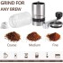 Manual Coffee Grinder 6 Gears Adjustable Coarseness, Conical Ceramic Burr Grinder for Espresso, French Press and Pour Over, Portable Hand Crank for Office, Home, Traveling, Camping