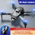 Drone with Camera 8K HD Dual Camera Foldable Drone Remote Control Quadcopter and Gestures Selfie, 2 Batteries, Adjustable Lens, One Key Take Off/Land, Altitude Hold, 360°Roll, Toys Gifts for Kids