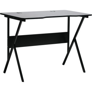 TDOO Gaming Desk, Computer Desk, Modern Sturdy Office Desk, Desktop Computer Table, Home Office Computer Desk Table, 120 * 60 * 75CM, Carbon Fiber Black