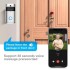 Video Doorbell Camera HD WiFi Doorbell Wireless Comes with a Ding Dong Operated Motion Detector Audio & Speaker Night Vision for iOS&Android (BB)