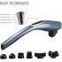 2021 Upgrade Hand Held Body Massager LUOWAN, More Powerful, Lighter, Quieter, 10 Speeds, 12 Modes Intelligent, 6 Massage Heads, Wireless and Rechargeable, Deep Tissue Muscles Back Shoulder