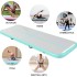 Inflatable Air Tumbling Mat, 300cm×100cm×10cm Gymnastics Training Mats, Tracks with Electric Air Pump and Repair Kit for Home Use, Training, Yoga, Water Use, Outdoor, Blue