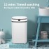 Portable Washing Machine, 2-In-1 Blue Light Compact Portable Mini Electric Shoe Washer Rotary Dryer 7.5L Capacity, Semi-automatic Laundry Machine for Apartment Dorm RV