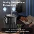 INGUNAR Humidifiers for Bedroom 3L, Top Fill Ultrasonic Cool Mist Diffuser for Baby, BPA Free, Auto Humidity, Plants, Easy Clean, Black