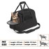 INGUNAR Portable Cat Carrier Bag, Airline Approved Pet Travel Carrier, Small Pet Cages, Soft-Sided Collapsible Travel Pet Carrier for Cats or Dogs or Rabbit Medium Small Pets Within 7kg