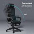 Ergonomic Executive Office Chair, Office Chair Computer Chairs Home Office Chair Wide Seat With Large Headrest Modern Desk Chair Lumbar Support Adjustable Armrests Mesh Chair（B）