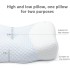 Memory Foam Cervical Pillow, 2 in 1 Ergonomic Contour Orthopedic Pillow for Neck Pain, Contoured Support Pillows for Side Back Stomach Sleepers…