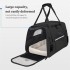 INGUNAR Portable Cat Carrier Bag, Airline Approved Pet Travel Carrier, Small Pet Cages, Soft-Sided Collapsible Travel Pet Carrier for Cats or Dogs or Rabbit Medium Small Pets Within 7kg