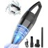 TDOO Car vacuum cleaner,8000PA Cordless Battery Rechargeable Quick Charge Tech, Small and Portable Waterwashable Filter with Powerful Cyclonic Suction vacuums Cleaner for Home Office and Car Cleaning