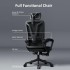 Ergonomic Executive Office Chair, Office Chair Computer Chairs Home Office Chair Wide Seat With Large Headrest Modern Desk Chair Lumbar Support Adjustable Armrests Mesh Chair（B）