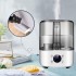 5L Smart Humidifiers for Bedroom, Top-Fill Cool Mist Humidifiers & Essential Oils Diffuser for Home Plant Baby Nursery, Small Quiet Ultrasonic Humidifier with 360° Nozzle, Auto-Shut Off, Sleep Mode