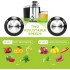 Juicer Machines,Juicer,Large 3 Inch Feed Chute for Whole Fruits and Vegetables,Faster with Dual Speed,Juice Residue Separation,Easy to Use/Clean,Anti-Drip, 600W 3.5”Veg, BPA Free, (Silver 1)