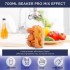 TDOO 500W Immersion Hand Blender, 4-in-1 Multifunctional 2 Speed Stainless Steel Handheld Stick Blender with 500ml Mixing Beaker, Milk Frother, Egg Whisk for Smoothies/Puree Baby Food/Sauces/Soups