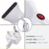 TDOO Portable Handheld Garment Steamer - Ideal for Home or Travel, Fast Heating, Removes Wrinkles on Clothes and Fabric, Auto Shut-Off Safety Feature