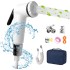 TDOO Travel Shattaf Set Travel Bidet, portable shattaf, Portable Bidet, Travel Shattaf Set, Travel Bidet Hose Extendable Upto 220CM with Fuaucet Aerator G1/2 in a Travel Bag