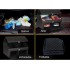 TDOO Car Trunk Organizers, Leather Storage Box, Collapsible Multi compartment Car Organizer