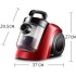 TDOO Whirlwind Bagless Canister Vacuum Cleaner, Lightweight Vac for Carpets and Hard Floors, Red Cleaner Dry Mite removal instrument vacuum Powerful Corded Floors (RED 2)