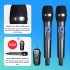 Wireless microphone microphone, Bluetooth receiver audio, singing performance, professional household, reverberation high and low