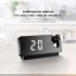 Digital Alarm Clock,Projection Alarm Clocks for Bedrooms with 180° Projector，Surface Electronic Clocks,with USB Charger,Snooze Model, Auto/Custom Brightness,for Office Table Bedroom Nightstand