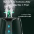 Humidifiers for Bedroom Large Room Home, 6.8L Cool Mist Humidifiers and Oil Diffuser, 360° Nozzle, Intelligent Remote Control, Quiet, Perfect for Home and Office Use (White-A)