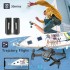 TDOO Mini Drone with Camera - 1080P HD FPV Foldable Drone with Carrying Case,2 Batteries,Optical Flow Positioning, Headless Mode,One Key Start Speed Adjustment,Toys Gifts for Kids and Adults, Black