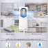 Tower Fan (Bladeless),Three-In-One Leafless Tower Fan, Humidifier And Mosquito Killer Lamp,TDOO 90 ° Oscillating with Remote,LED Display, 9H Timer, Powerful for Indoor Home Bedroom Office Room