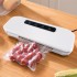 Vacuum Sealer Machine，Automatic Air Sealing System for Food Storage, Moist Mode，Led Indicator Lights，Easy to Clean，Dry & Modes Machine - Automatic Storage Dry and Food，Air 10 Seal Bags (white-1)