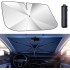 TDOO Car Sunshades for Windshield, Foldable Car Windshield Sun Shade Umbrella, Full Cover Automotive Sunshades Umbrella for Car Front Windshield, Sun Shade for Protecting Vehicle from UV Sun Heat