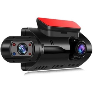 Dash Cam, Dual HD Car Dash Cam Built in WiFi GPS Car Dashboard Camera Recorder, Dash Cam Front and Rear, 170° Wide Angle, 360° Rotatable Camera, Night Vision