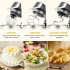 3-IN-1 kitchen Stand Mixer machines,1200W 6-Speed Household Electric food Mixer Baking,5L Tilt-Head Dough Stand Mixer with Whisk,Dough Hook,Mixing Beater & Splash Guard for Baking,Cake,Cookie,Kneading