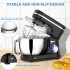 TDOO 3-IN-1 Electric Stand Mixer,5L 1000W 8-Speed Tilt-Head Food Mixer, Stand Mixer with Stainless Steel Bowl,Dough Hook,Whisk, Beater, Egg white separator