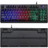 LED Rainbow Backlit 87-Keys Mechanical Gaming Keyboard, Waterproof Keyboard,Compact Keyboard with 11 Multimedia Shortcut Keys,USB Wired Keyboard for PC Gamers Home Office (Black)