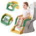 TDOO Kids Potty Training Seat, Foldable Toilet Seat, 3-in-1 Potty Training Seat, Toilet Seat with Non-Slip Ladder, Foldable Toddler Toilet Seat, for Baby Kids Boys Girls, Potty Seat Potty