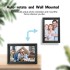 TDOO WiFi Digital Photo Frame 10.1 IPS Touch Screen, Electronics Photo Frame APP Control 1280x800 LCD Panel, Built-in 16GB Storage, Anti-blue Light