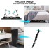 Laptop Bed Tray Desk, Adjustable Computer Bed Table With Drawer, Portable Stand for Desk with Storage Drawer, Foldable Lap Tablet Desk for Sofa Couch Floor, Lift Shape, 21 * 12in，Black (black 1)